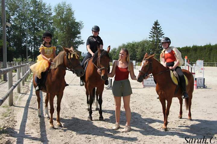Stage équitation été Nomain